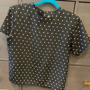 Polka dot blouse